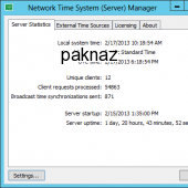 Network Time System 2.0.1 screenshot