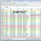 EF Duplicate MP3 Finder 5.80 screenshot