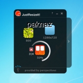 JustResizeIt free 2.0 screenshot