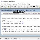 Examine32 Text Search 5.11 screenshot