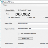 PDF Hyperlink Updater 1 screenshot