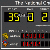 Baseball Scoreboard Pro 2.0.4 screenshot