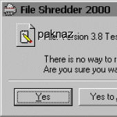 File Shredder 2000 4.5 screenshot