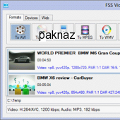FSS Video Converter 2.0.8.3 screenshot