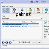 FSS Audio Converter 1.0.8.1 screenshot