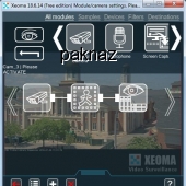 Xeoma Video Surveillance Software 19.4.22 screenshot