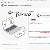 Gmail to PDF Converter for Mac 21.4 screenshot