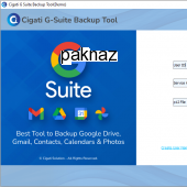 Google Workspace Backup Software 22.7 screenshot