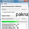 CHM Batch Decompiler screenshot